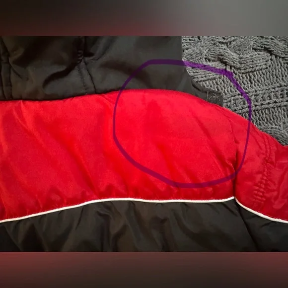 iXtreme Black & Red Hooded Winter Jacket (Boys, 4T) - Picture 7 of 8